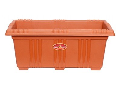 BROWN PLANTER Capacity : 480 X 227 X 210 MM