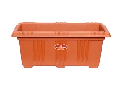 BROWN PLANTER Capacity : 323 X 177 X 147 MM