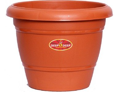 BROWN PLANTER- 22 inch